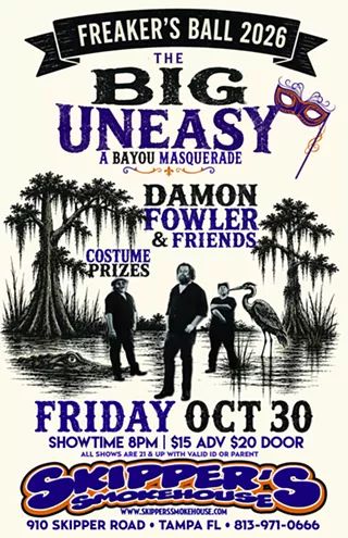 2026 Freaker's Ball: The Big Uneasy with Damon Fowler & Friends