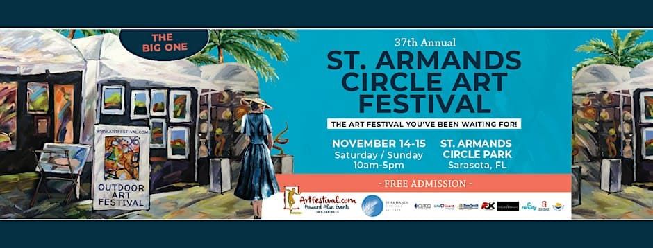 37th Annual St. Armands Circle Art Festival (Nov 14–15)