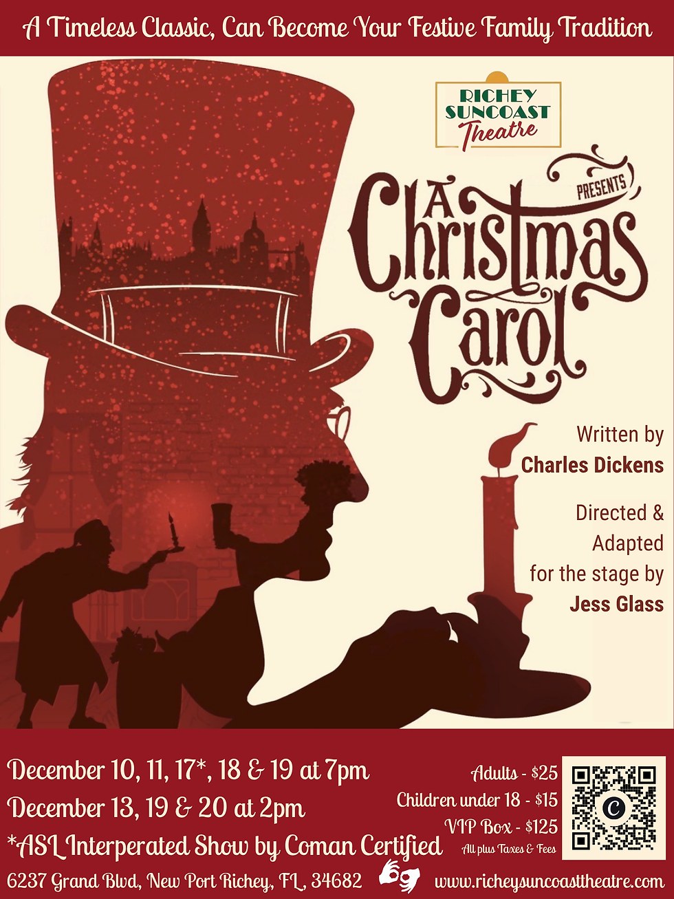 A Christmas Carol (also Dec 13 & Dec 18 performances)