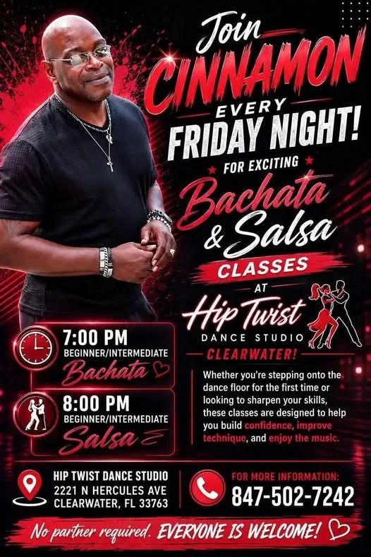 Bachata class (Cinnamon)