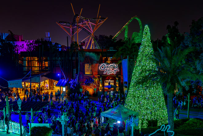 Busch Gardens Christmas Town