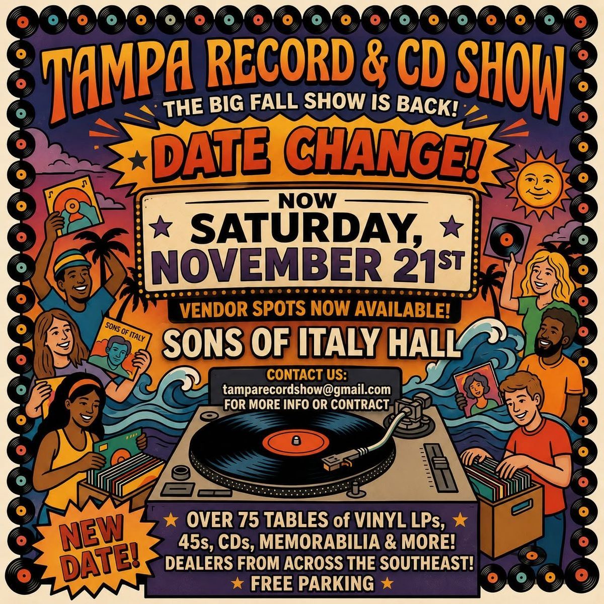 Fall Tampa Record & CD Show