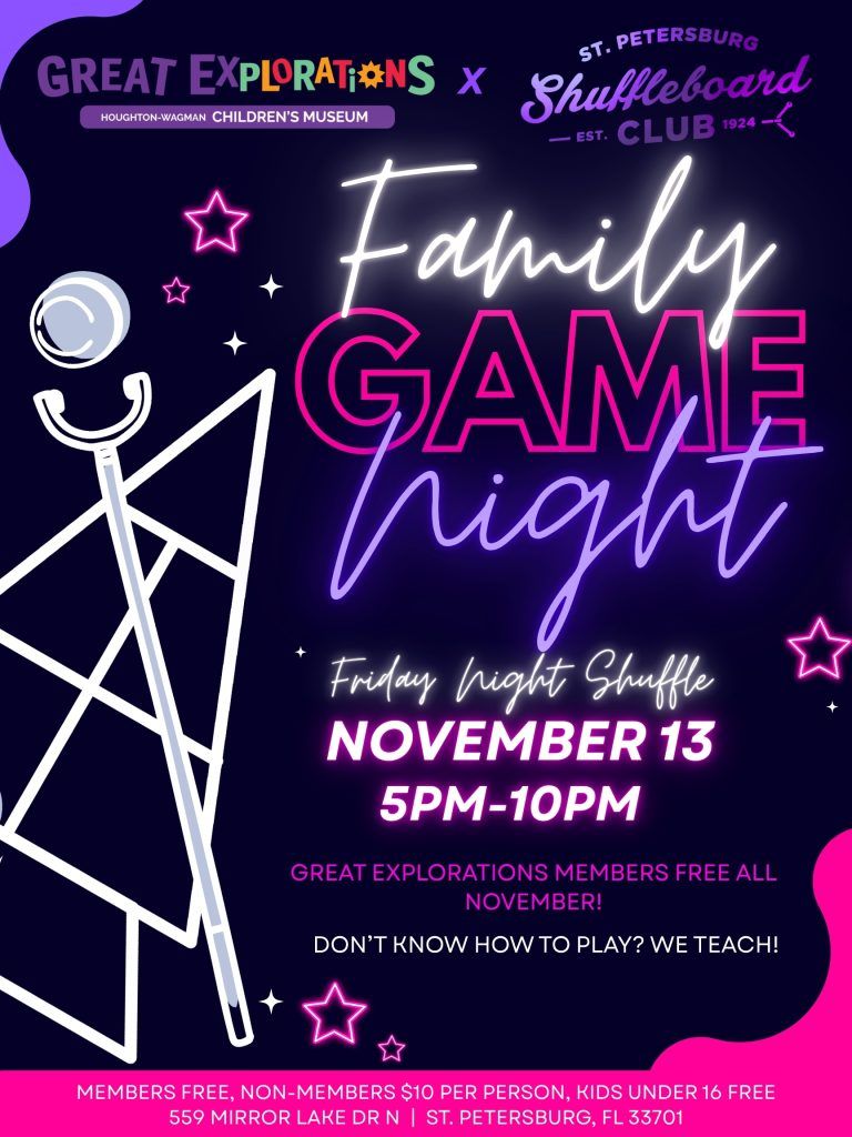 Family Game Night @ St. Petersburg Shuffleboard Club