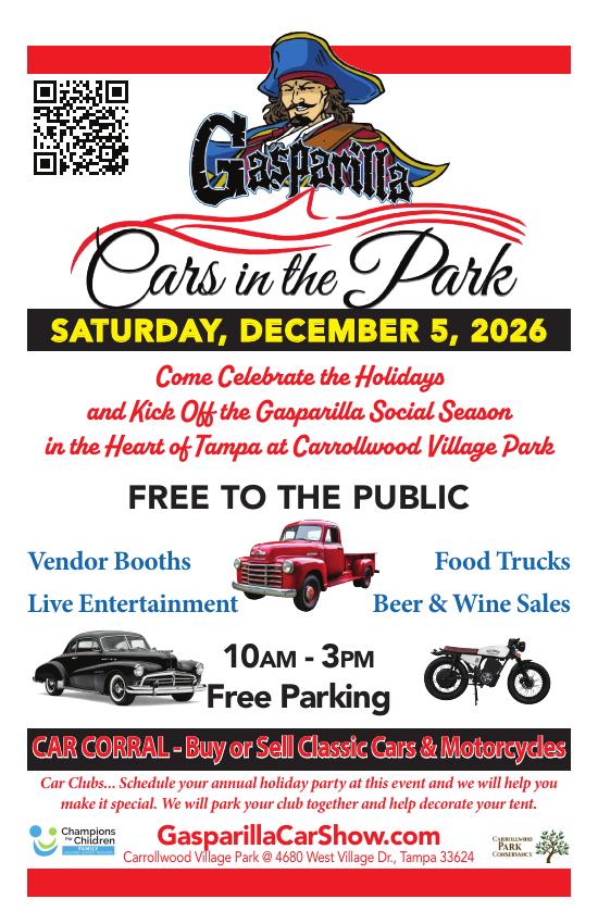 Gasparilla Cars-In-The-Park 2026