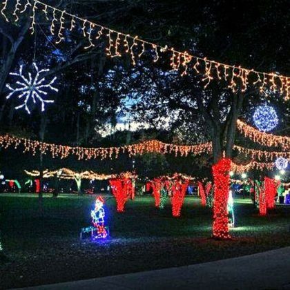 Holiday Lights in Largo Central Park (run Nov 26–Dec 27)