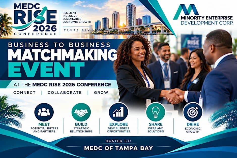 MEDC B2B MATCHMAKING @ RISE 2026 CONFERENCE TAMPA