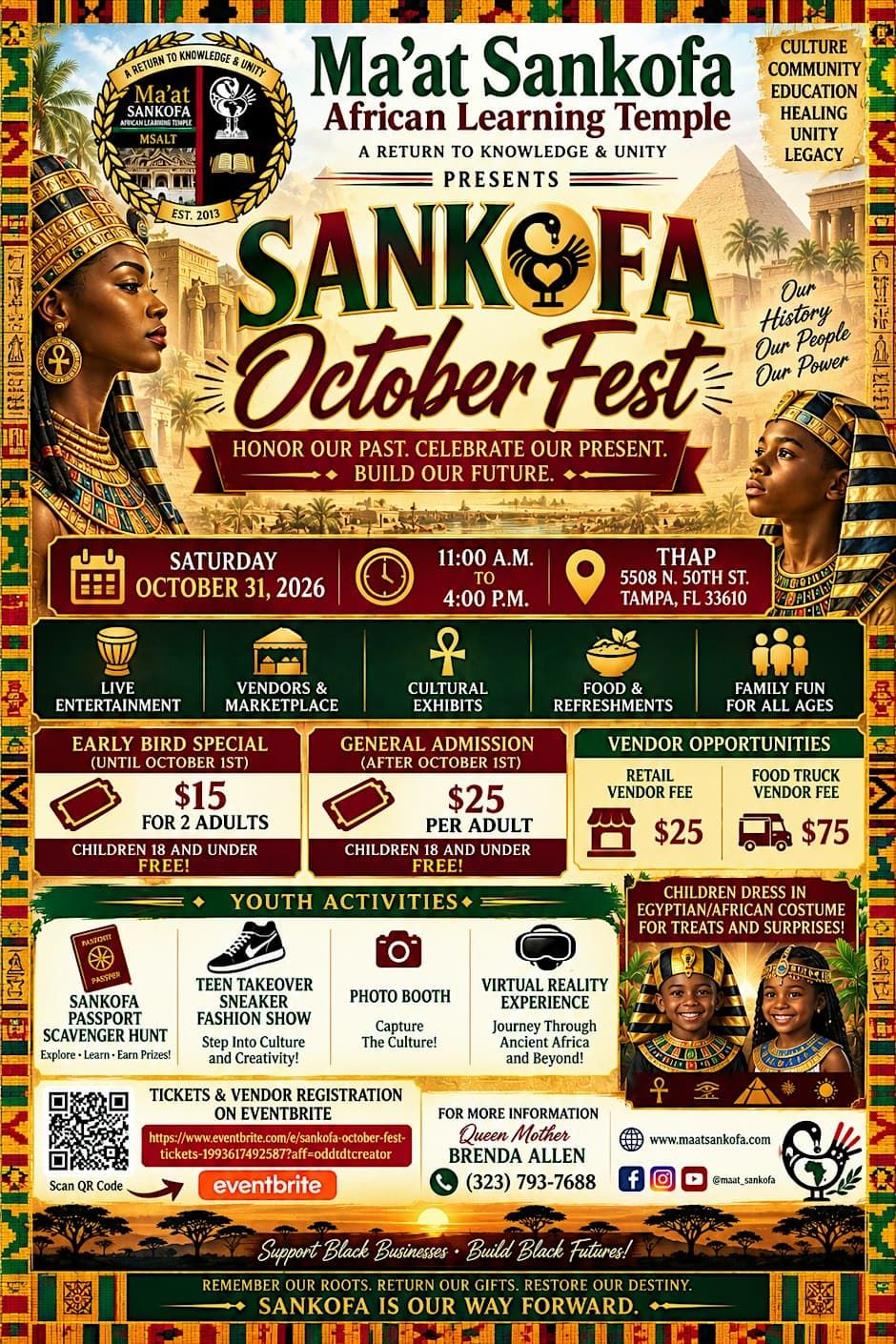 Sankofa October Fest