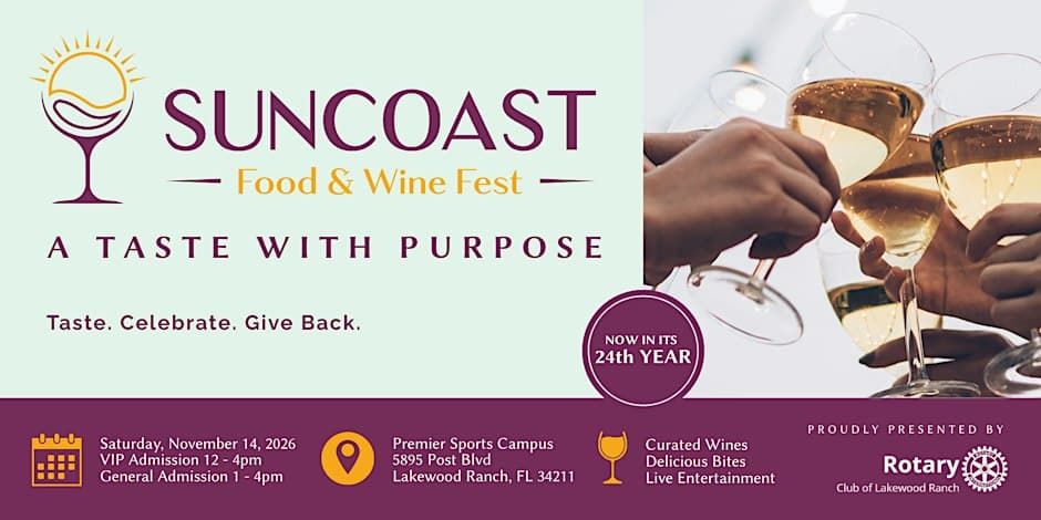 Suncoast Food & Wine Fest