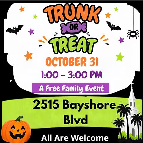 Trunk or Treat at Bayshore Presbyterian Church