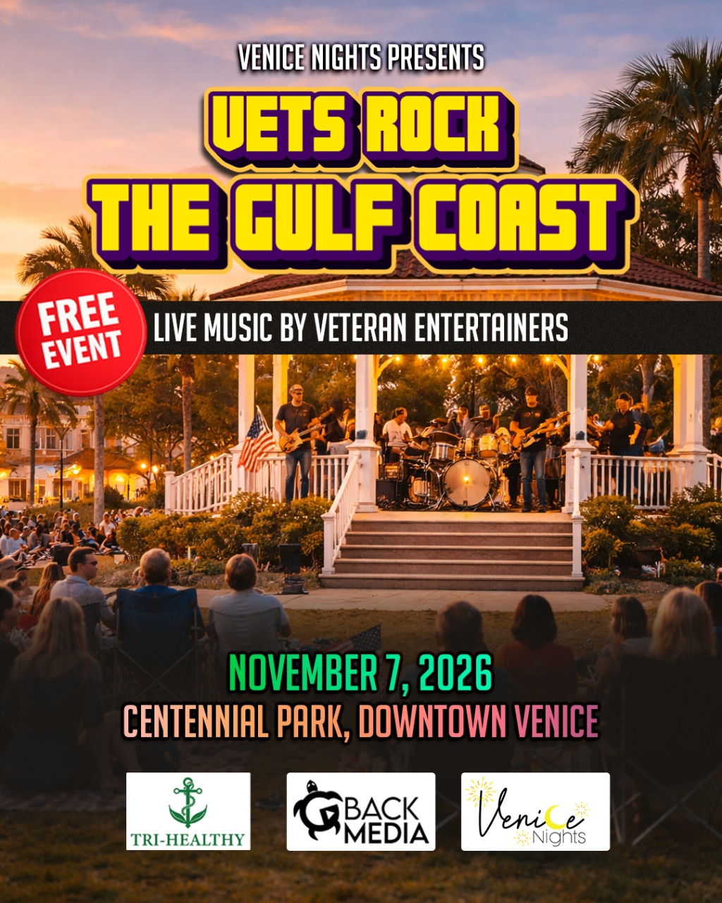 Venice Freedom Festival — Vets Rock the Gulf Coast