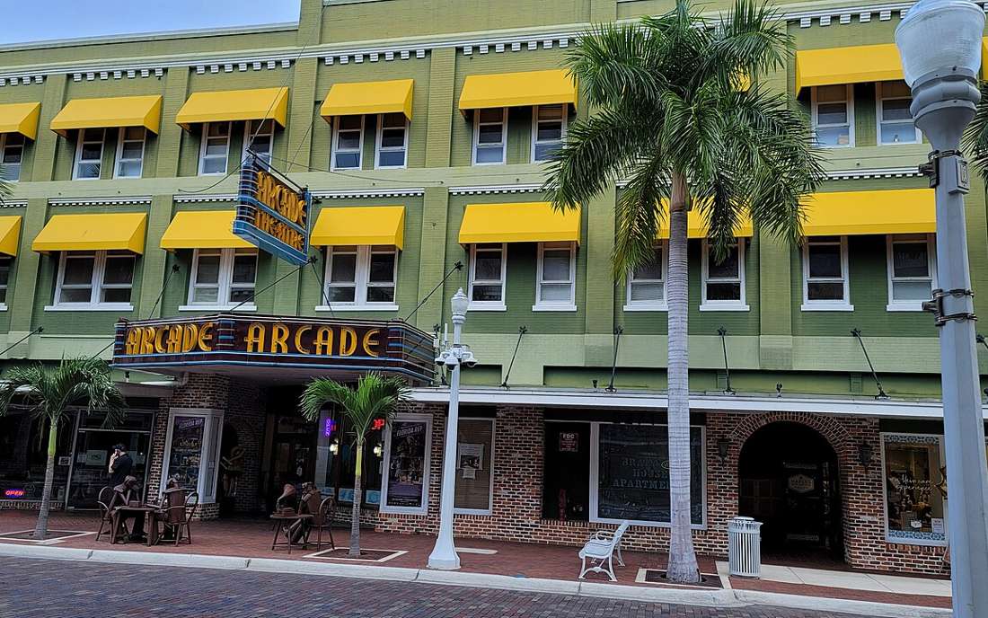 Downtown Fort Myers and the Arcade Theater